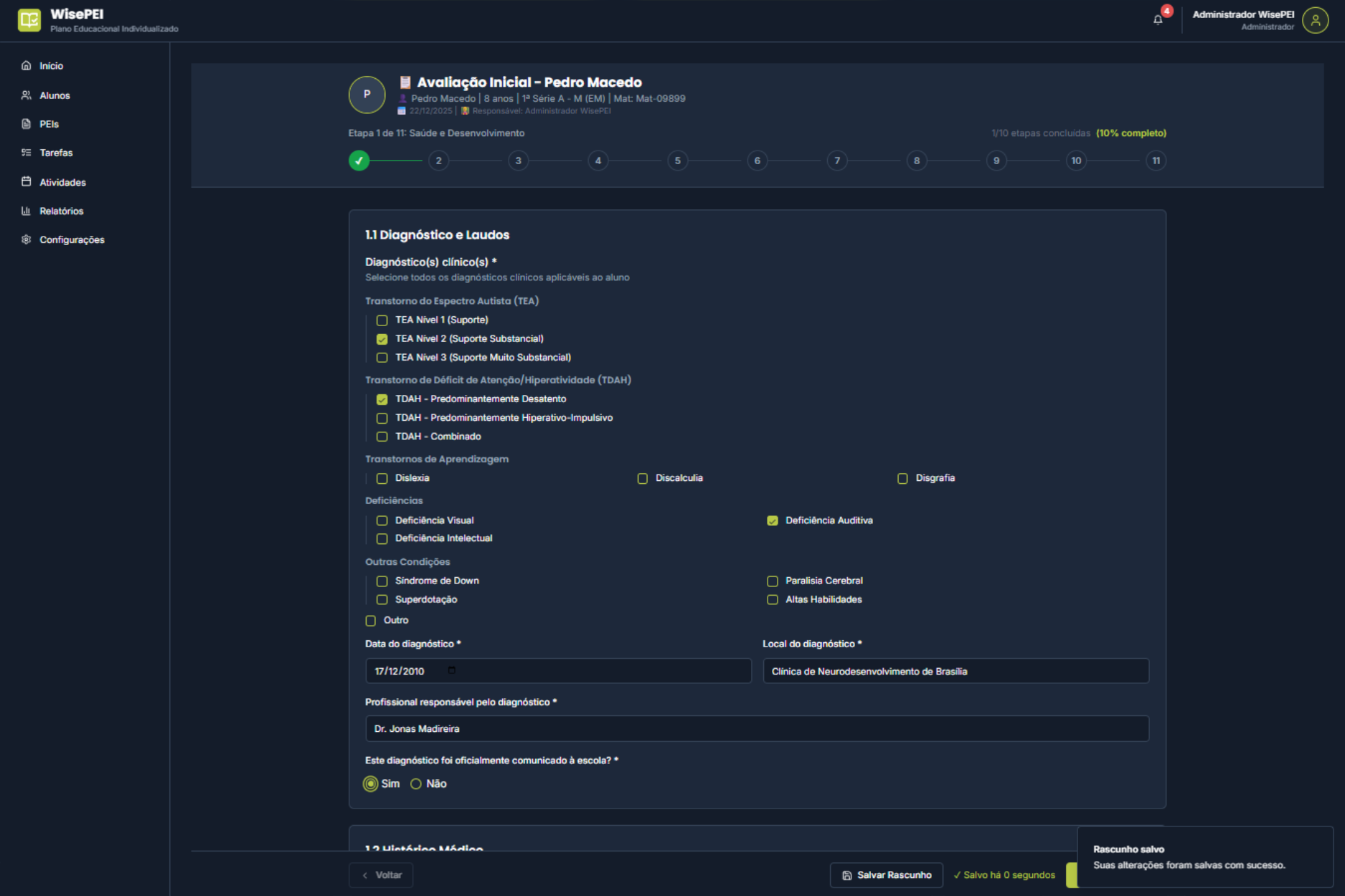 Avaliação Inicial 1