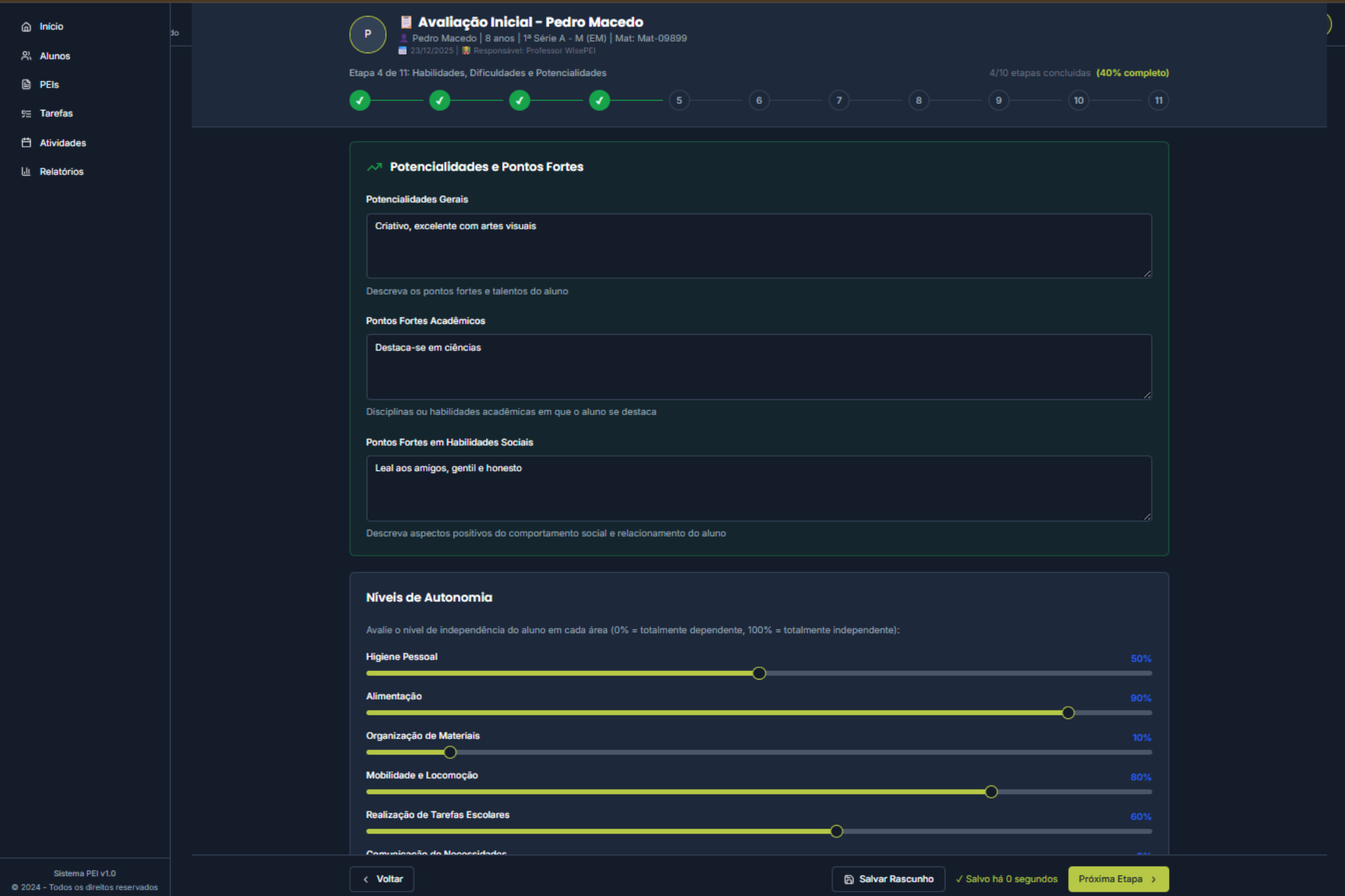 Avaliação Inicial 2