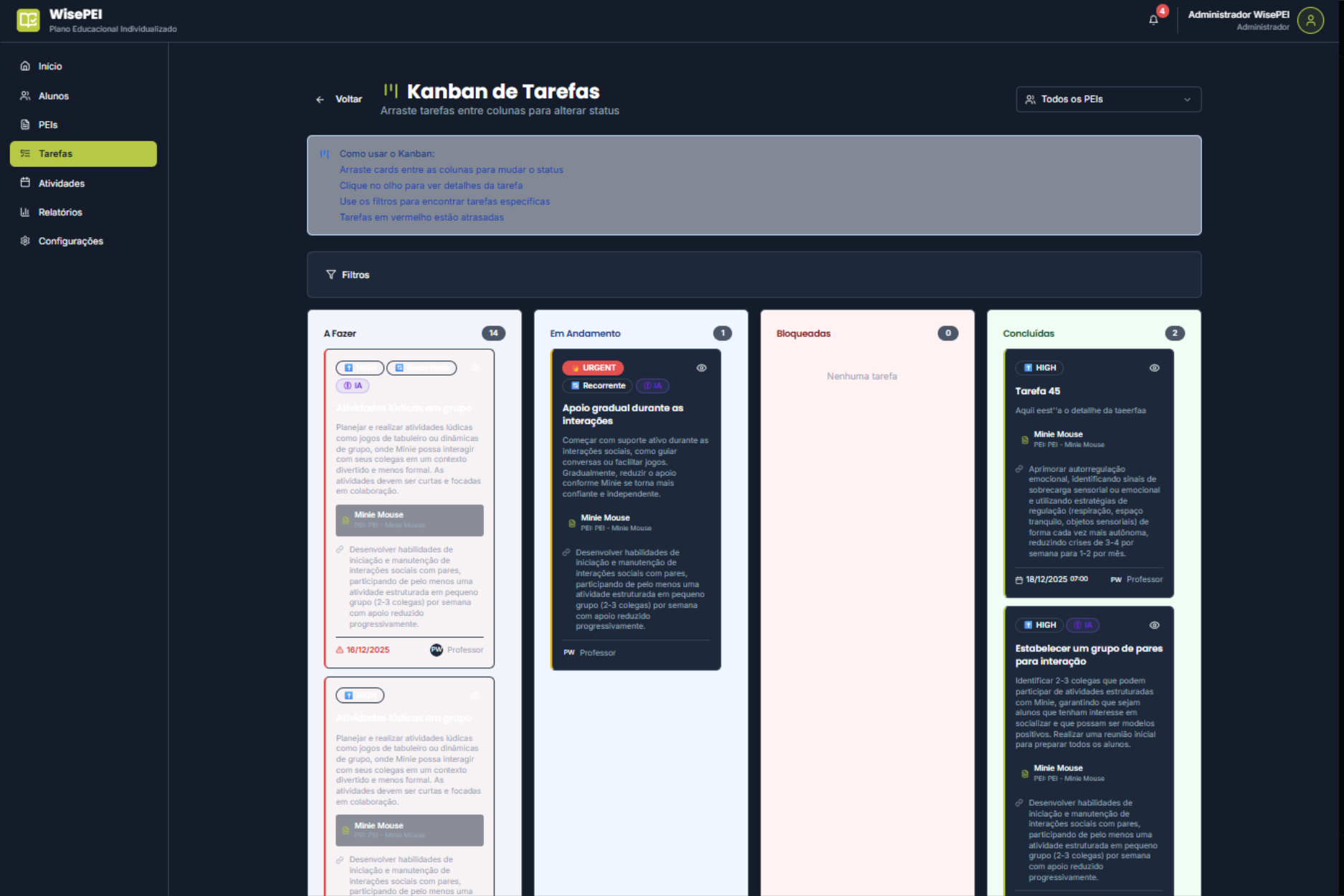 Sistema de Tarefas 1